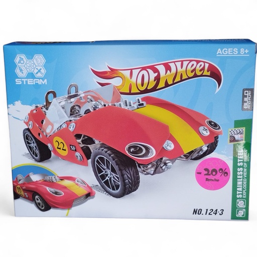 [124-3] Jeu de Construction Voiture de Course