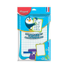 [MD03B258500] Ardoise Classique Blanche +Accessoires Maped