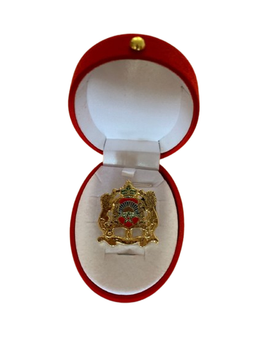[HJ-BR-40] Badge Royale Marocaine GM