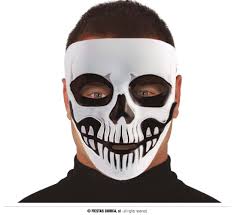 [20025] Masque Squelette PVC