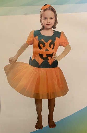 [126-25] Costume Citrouille Pour Fille