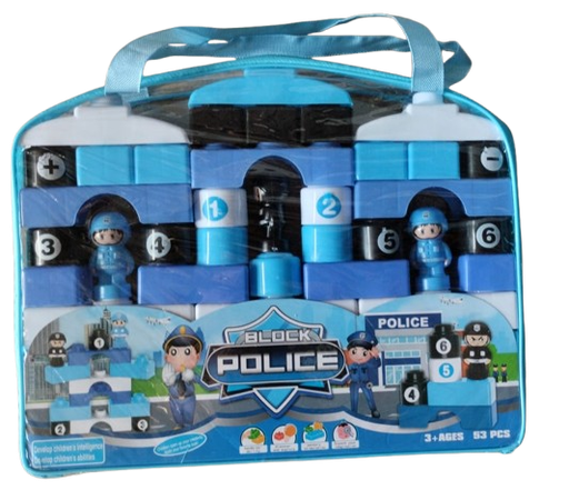 [9911A] Blocs Police 53 Pièces