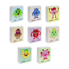 [81178] Puzzle Up Monster émotions set 64 pcs