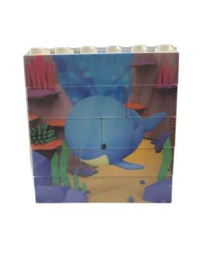 [81081] Puzzle Up Display Sea animals 8 pieces