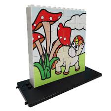 [34072] Puzzle Up Toadstool unicorn 32 Pieces