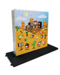 [32110] Puzzle Up Wild West 32 Pieces