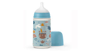 [300164] Biberon SX PRO M Forest bleu 270 ml