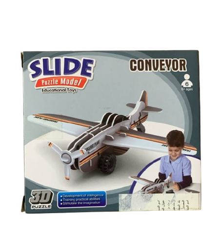 [1912-E] Mini Puzzle 3D Avion