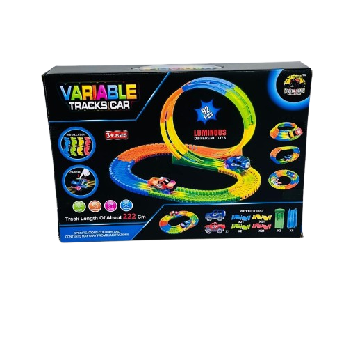 [AJ-GD8092] Circuit de Voiture 92 PCS