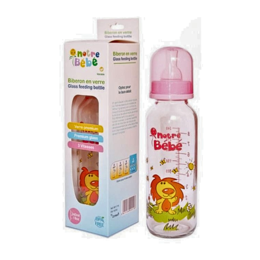 [BD171A] Biberon Verre Gm 240Ml 