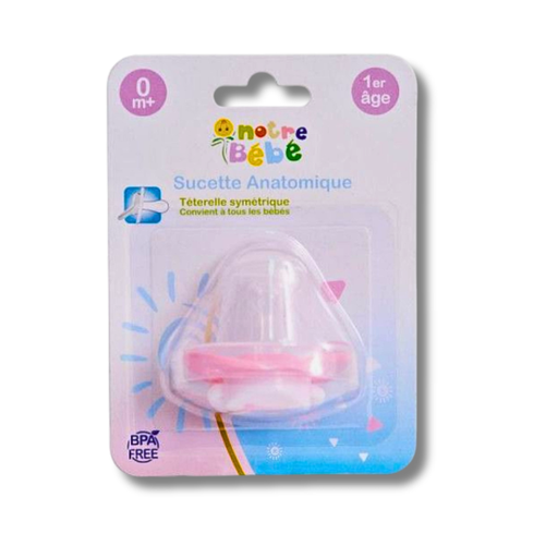 [NB023] Sucette Bébé 1Er Age Silicone