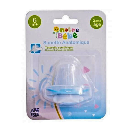 [NB022] Sucette Bébé 2 Em Age Silicone