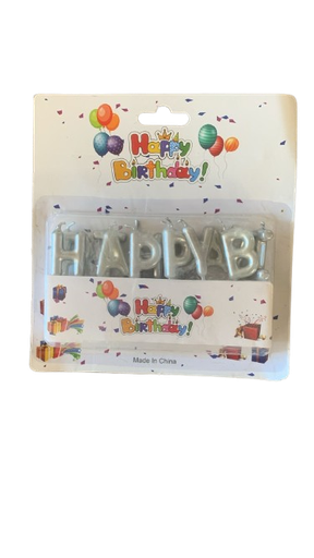 [H-209] Bougie Happy Birthday