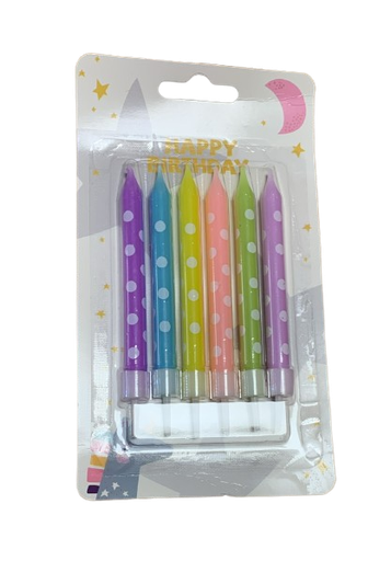 [H-205] Bougies Multi Couleurs