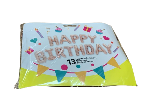 [H-222] Ballon Happy Birthday