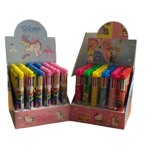 [824889] Stylo 8 Couleurs Asst