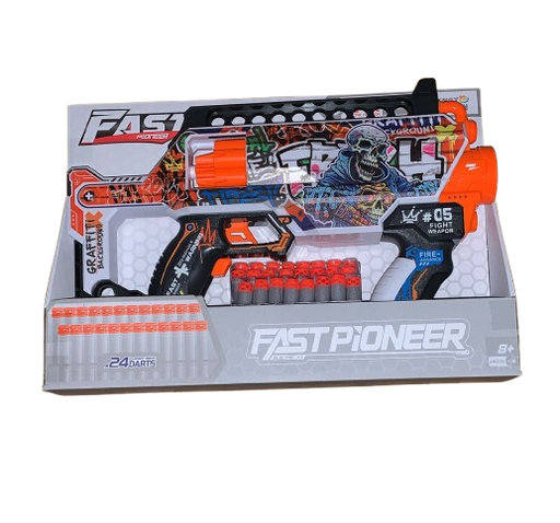 [2410-60] Pistolet Avec 24 Flèches