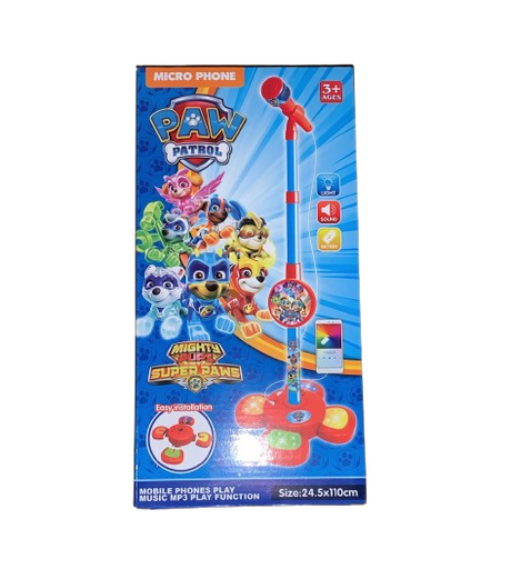 [2410-24] Microphone Paw Patrol