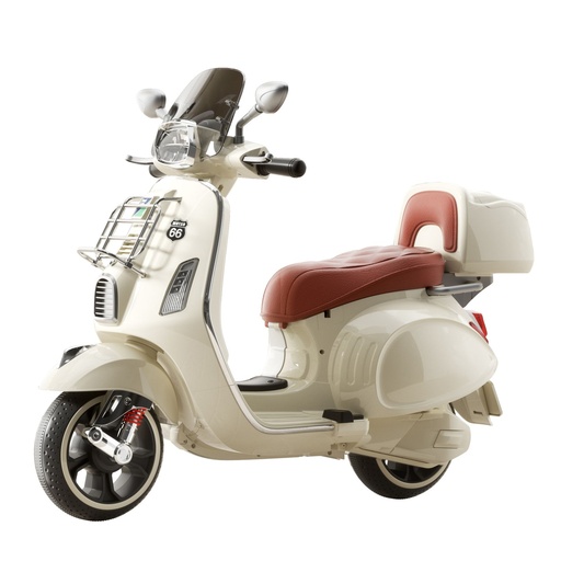 [ESP-1389-2A1] Moto Vespa Blanc 12V