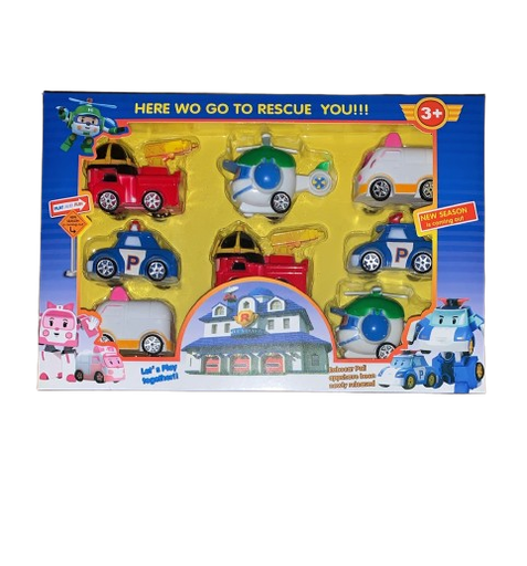 [2410-11] Ensemble Figurine Robocar