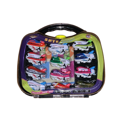 [2410-10] Pack de 12 Mini Avion