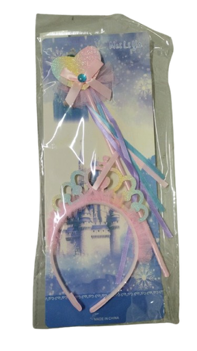 [P249] Couronne Et Baguette Princesse
