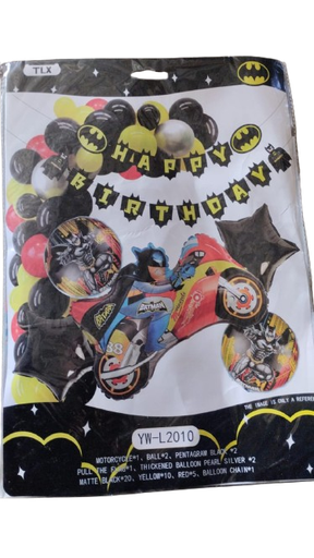 [YW-L2010] Kit Ballon de fête Batman