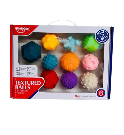 [HE0233] Set de 10 Balles Sensorielles