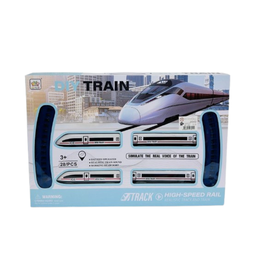[AJ-3018] Train Électrique 28 PCS