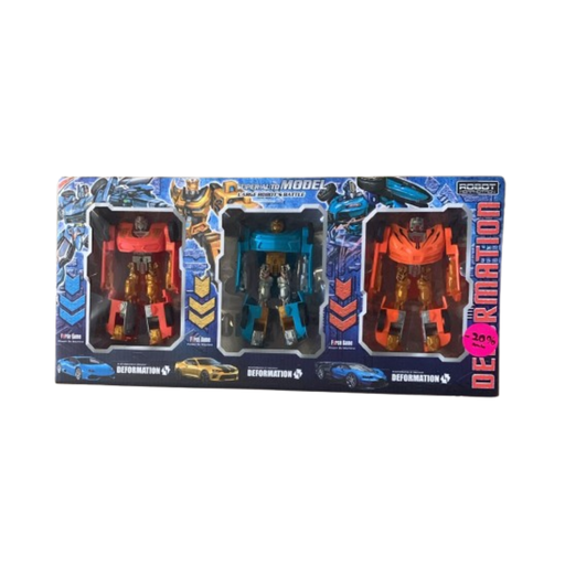 [2122AB] 3 Robot Transformers