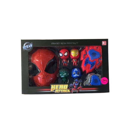 [WL8819D] Masque Spiderman Avec Figurine Hero