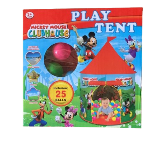 [995-5012D/11D] Tente Mickey Mouse Avec 25 Balles