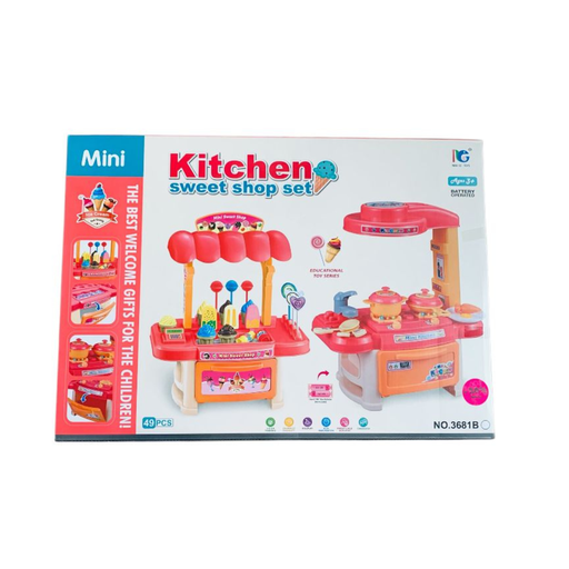 [03465-3681A] Cuisine 2 EN 1 Avec Accessoires 49PCS