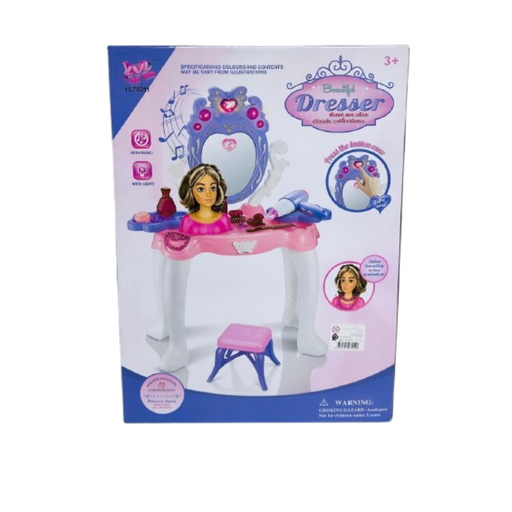 [YL70011] Coiffeuse Avec Tête à Coiffer