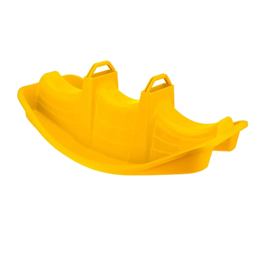 [J-JOU117] Toboggan-Bascule 3 Places Jaune Lina