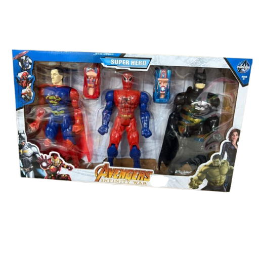 [STR13-191] Pack 3 Figurine Avengers