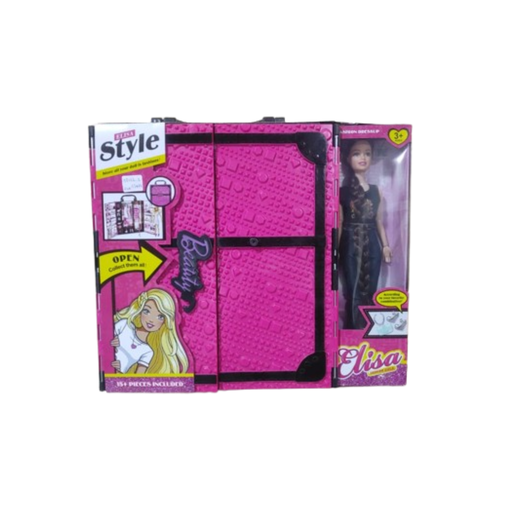 [18056-2] Poupée et Coffret Dressing