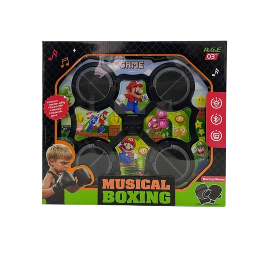 [YW400744] Machine de Boxe Musicale Super Mario