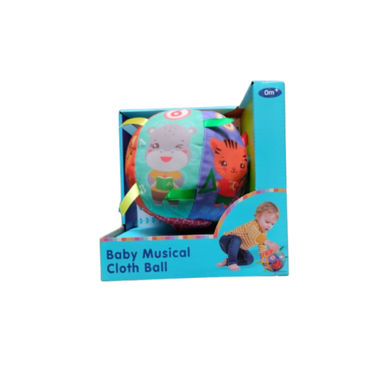 [CG004901BT24] Balle En Peluche Musicale Pour Bébé