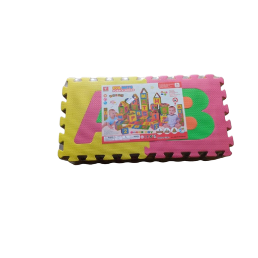 [DC061653BT12] Tapis Puzzle Alphabet