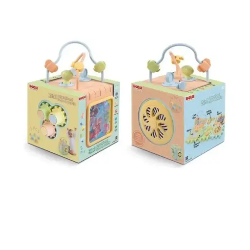 [5192] 2 IN 1 EDUC CUBE & PUZZLE 
