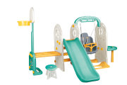 [2624] 7 IN 1 PLAYGROUD  Tobogan 