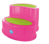 [AR02344]  Marche-pied  antidérapant - rose  trans
