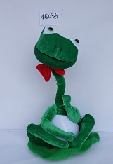 [15035] Peluche Grenouille -  vert