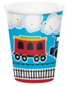 [P580] 10 GOBELETS PETIT TRAIN 