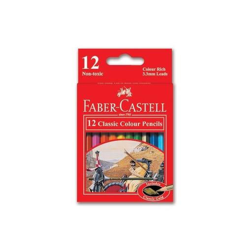 [115851] 12 CRAYON COUL. CLASSIC SHORT