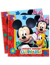 [81510] 20 SERVIETTES PLAYFUL MICKEY