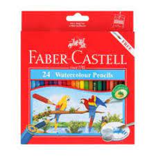 [114464] 24 CRAYONS AQUARELLES LONG