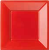 [127871] 6 Assiettes "Modus Vivendi Rouge"