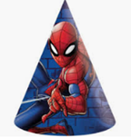 [89456] 6 CHAPEAUX SPIDERMAN